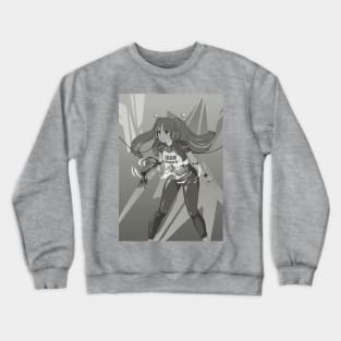 Anime Robot Girl Crewneck Sweatshirt